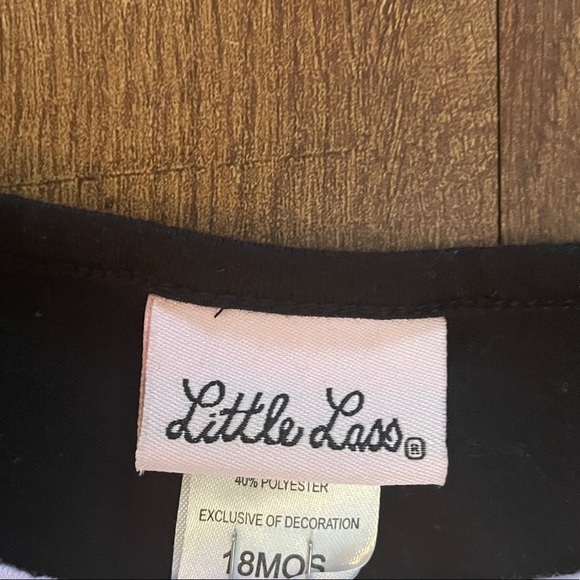 Little lass 2 piece shirt&skirt toddler girl 18mon - Picture 4 of 8